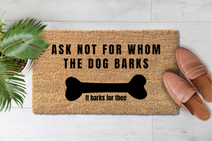 Ask Not For Whom The Dog Barks (2)